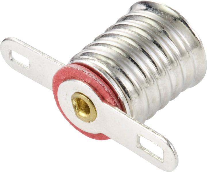 Actual product image Tru Components TC-10477716 Lamp socket Socket (miniature lamps): E10 Connection: