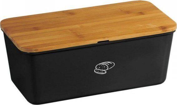 Kesper 58091 Brotkasten Rechteckig, Holz Bambus, Kunststoff