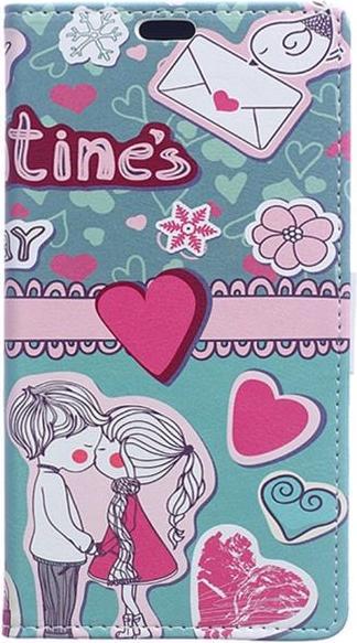 Image du produit MU Style Etui en cuir avec motifs d'amour (DTEK50)