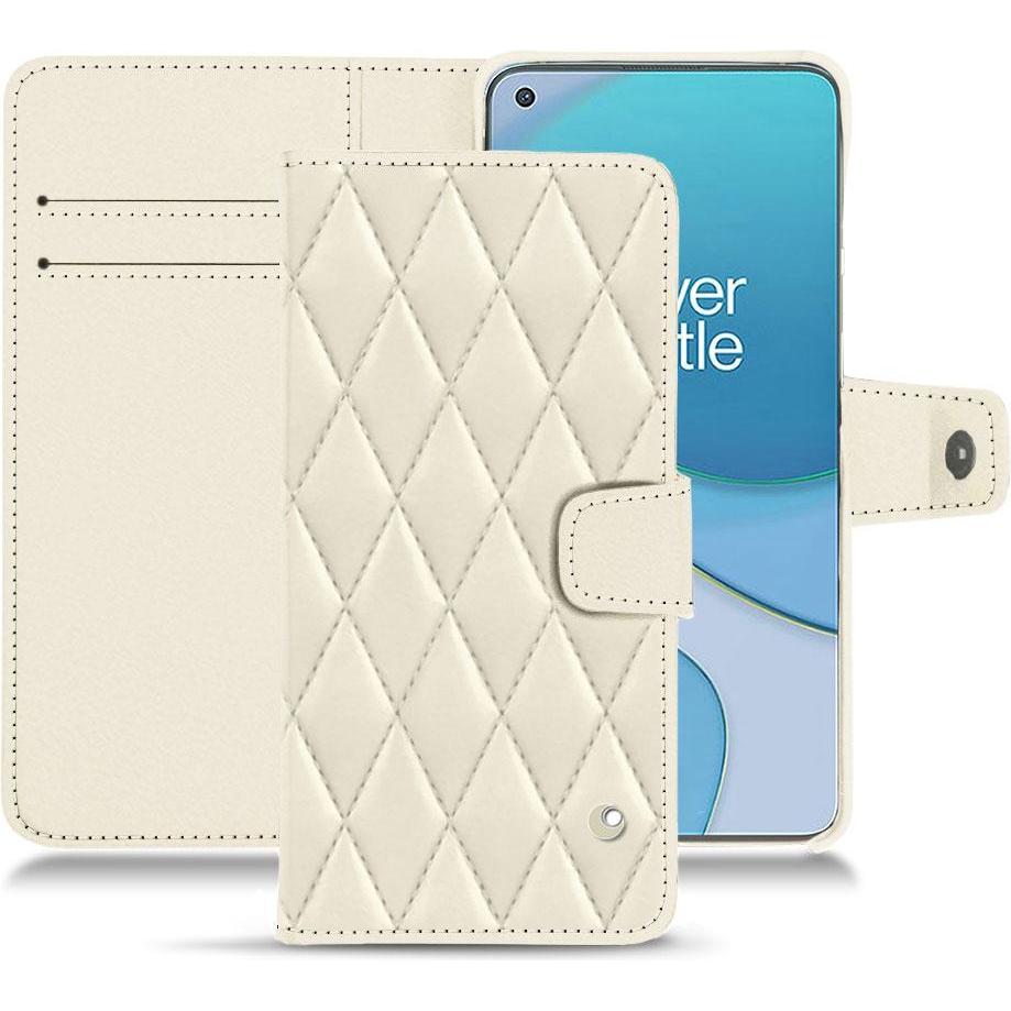 Thumbnail - Noreve Lederschutzhülle Wallet (OnePlus 8T), Smartphone Hülle, Weiss