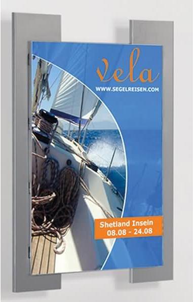 Productafbeelding Kerkmann 3 posterhouder Kijk aluminium DIN A4 (A4)
