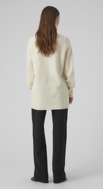 Produktbild Vero Moda VMANJASTINNA LONG COWL PULLOVER GA EXC Strickpullover (XS)
