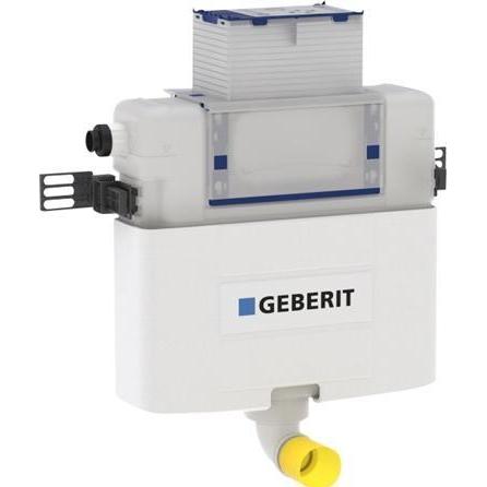 Geberit, Toilette + Bidet, Omega Einbau-Spülkasten 12 cm, 6/3 Liter, Einbauhöhe 82 cm, PEX-Anschluss