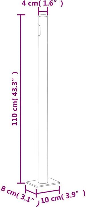 Produktbild vidaXL Sashana (5 m)