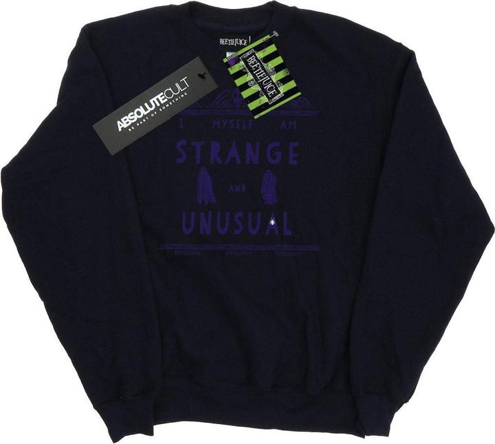 Image du produit Beetlejuice - Sweat STRANGE AND UNUSUAL - Femme (S)