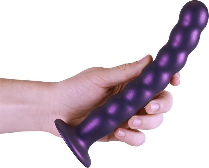 Produktbild Ouch! Beaded Silicone G-Spot Dildo - 8" / 20,5 cm