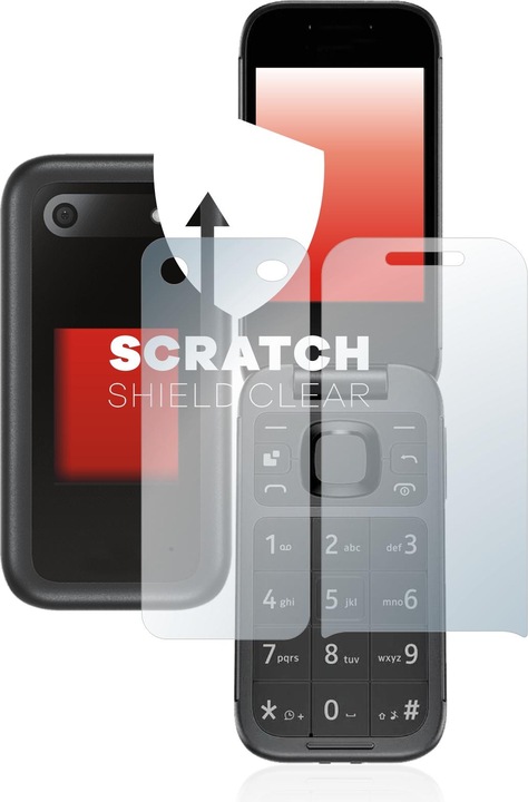 Produktbild upscreen Scratch Shield Displayschutz (1 Stück, Nokia 2660 Flip)