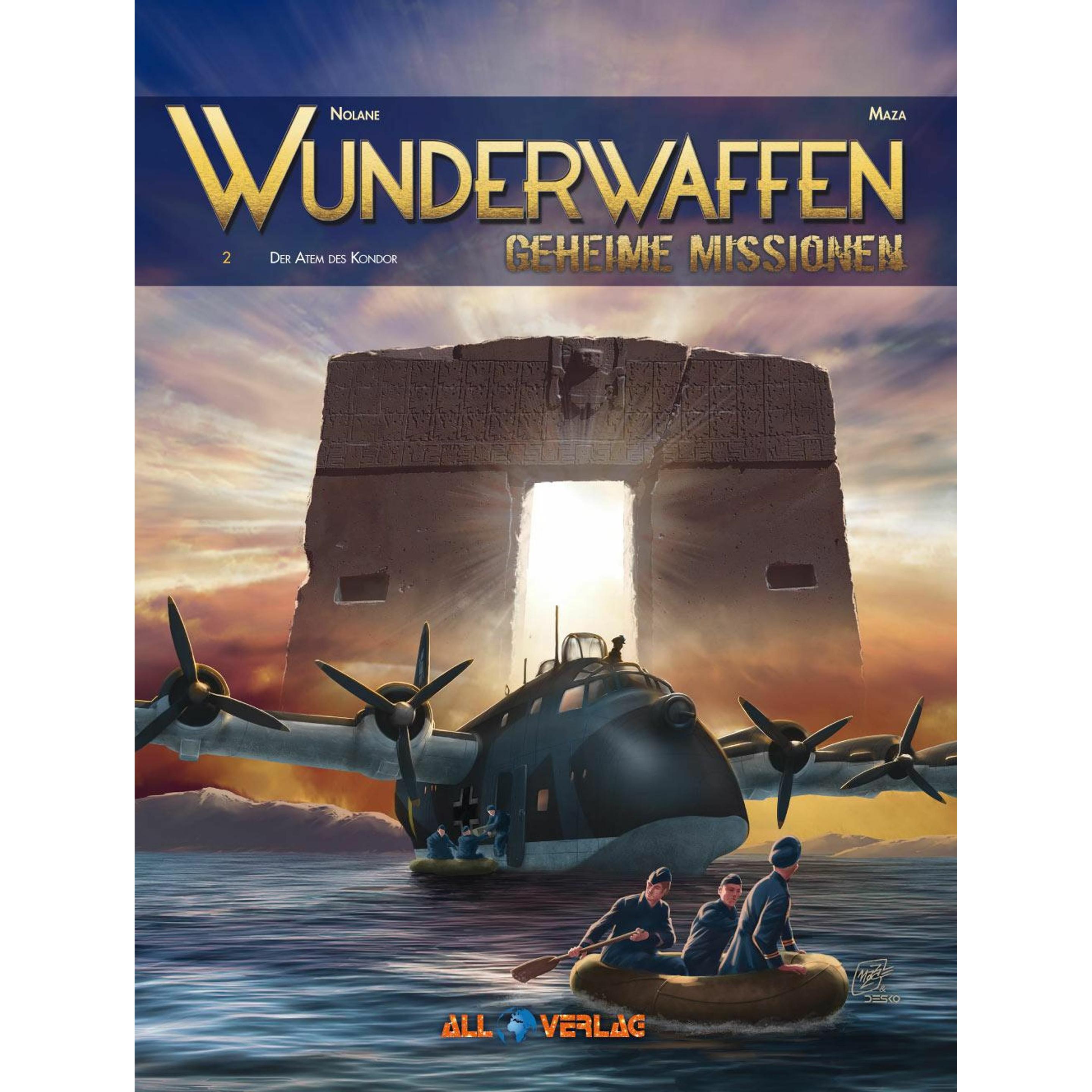 Wunderwaffen - Geheime Missionen 2, Belletristik von Richard D. Nolane, Maza