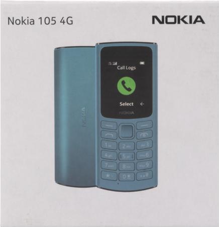 Produktbild NOKIA 105 2021 GSM-TELEFON SCHWARZ
