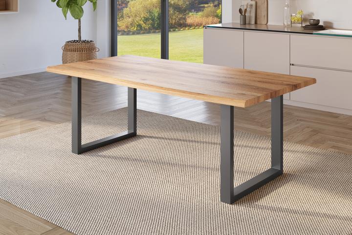 Image du produit SAM JULIUS Baumkante massiv Mdf (240 x 100 x 77 cm)