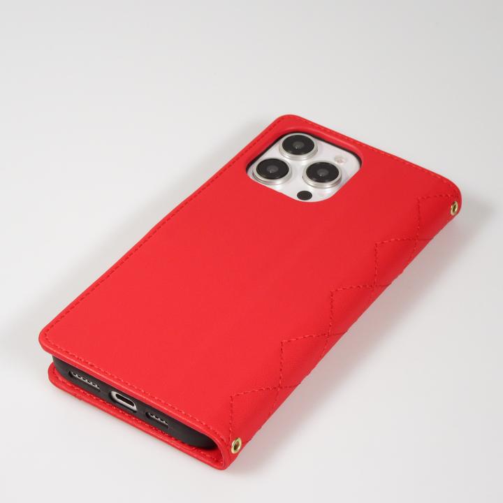 Immagine prodotto PhoneLook Hülle Elegante Flip-Matratze mit Magnetverschluss Trageschlaufe und Kartenfächern Rot (Apple iPhone 16 Pro Max)