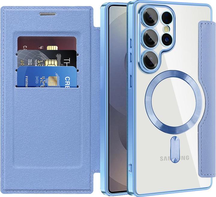 Produktbild Techsuit - SmartMag Book Case - Samsung Galaxy S25 Ultra - Light Blue (Samsung Galaxy S25 Ultra)