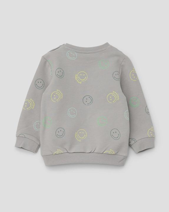 Actual product image s.Oliver Sweatshirt Sweatshirt mit All-over-Smiley®-Print (80)