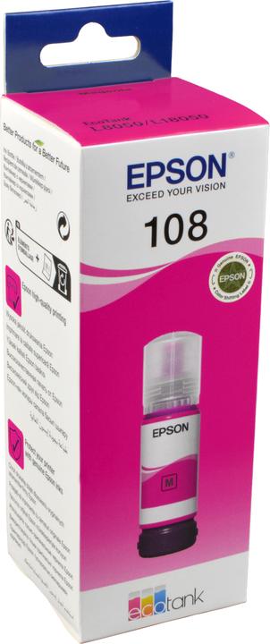 Actual product image Epson Ink/107 EcoTank MG ink bottle (M)