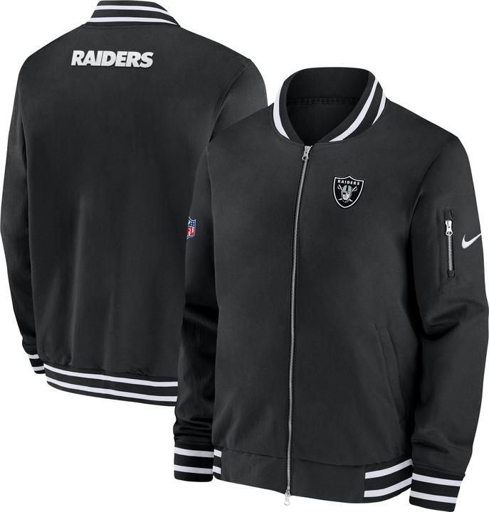 Produktbild Nike Las Vegas Raiders Coach Bomber Jacket XL (XL)