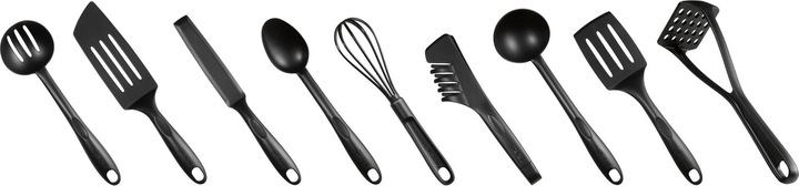 Actual product image Tefal SET 9 ACCESSORIES BIENVENUE BLACK K001S925