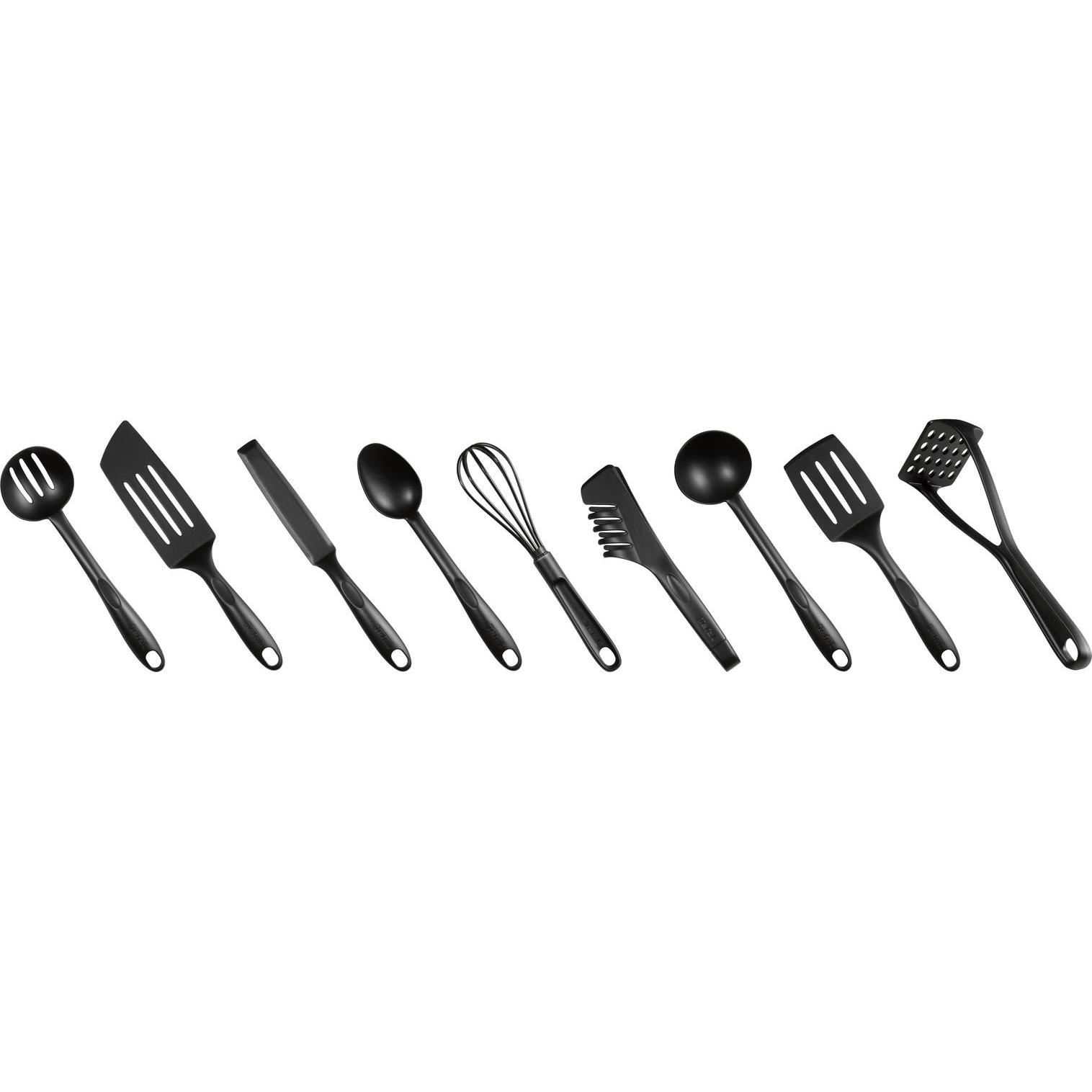 Thumbnail - Tefal Bienvenue K001S925, Kochbesteck, Schwarz