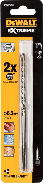 Actual product image DeWalt Masonry drill (6.5 mm)