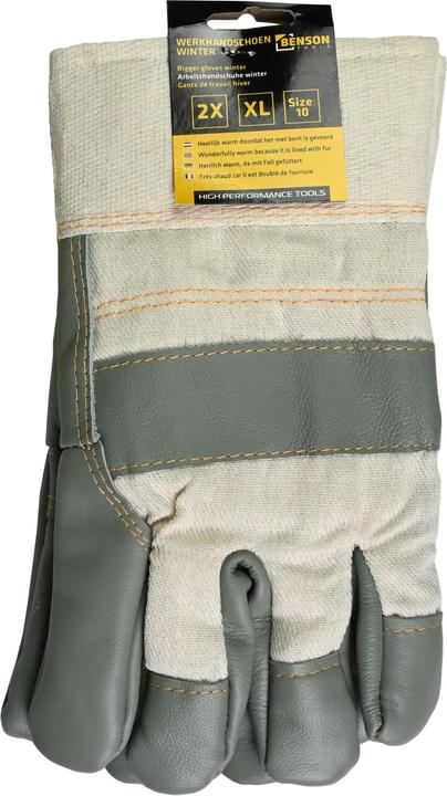 Produktbild Benson Arbeitshandschuhe Winter mit Fell (10)
