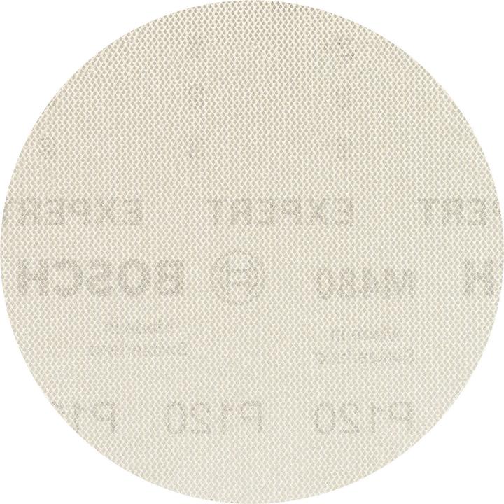 Image du produit Bosch Professional Zubehör EXPERT M480 Filet de ponçage pour ponceuse excentrique, 125 mm, G 120, 5 pièces (120)