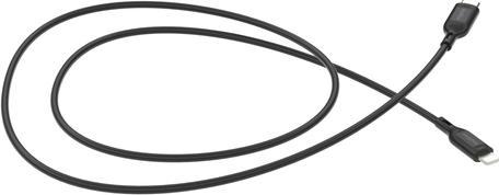 Actual product image Zagg Mophie Essentials Lightning to USB-C Cable 1m - Black (1 m, USB 2.0)