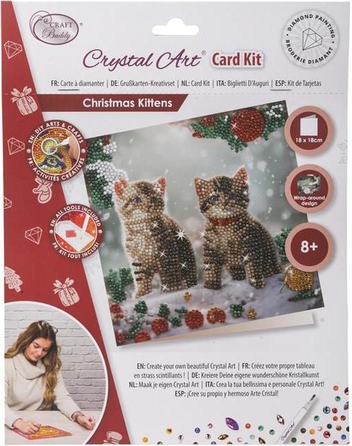 Actual product image Craft Buddy Etching, card 18x18cm Crystal Art