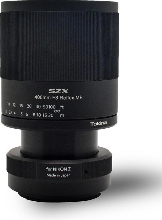 Image du produit Tokina SZX Super Télé 400mm f/8 Reflex Monture Z Nikon (Nikon Z, Plein format)