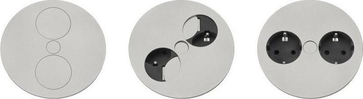 Productafbeelding Bachmann TWIST 1xCEE7/3 1xUSB Lader