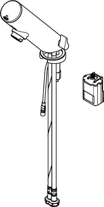 Produktbild Franke AquaRotter Elektronik-Standbatt. F3E-MIX DN 15 6 V Lithium B für Waschanlagen