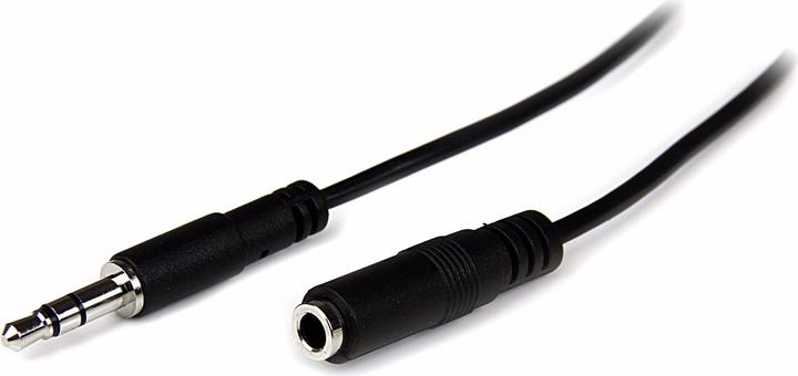 Produktbild StarTech 3.5mm Stereo Klinkenverlängerung (2 m, AUX Kabel)