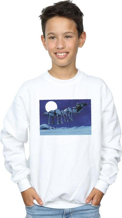 Produktbild Star Wars Christmas ATAT Sleigh Sweatshirt Jungen (116)