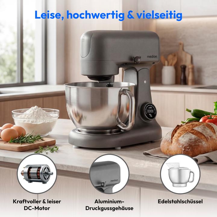 Immagine prodotto Medion LIFE Robot da cucina digitale MD12600 (800 W)