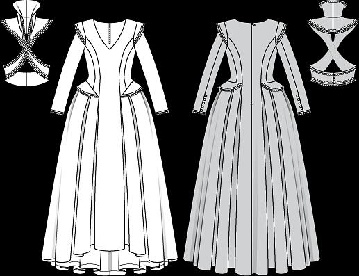 Immagine prodotto Modello abito festivo