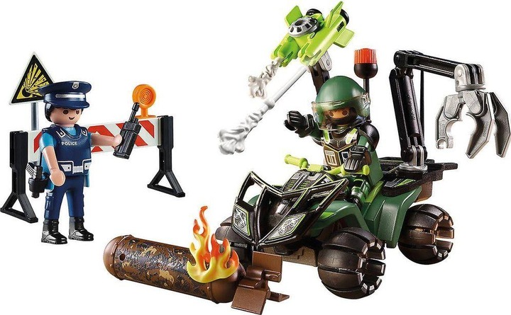 Produktbild Playmobil Starter Pack Polizei: Gefahrentraining (70817, Playmobil City Action)