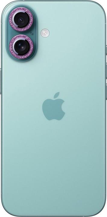 Produktbild Joyroom JR-MSF0302 Camera Lens Protector for iP16/iP16 Plus-Pink (1 Stück, Apple iPhone 16 Plus, Apple iPhone 16)