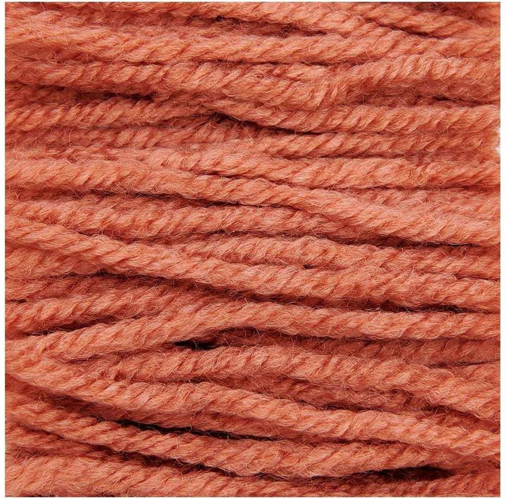 Actual product image Rico Design Hooki Knüpfgarn Lachsrot