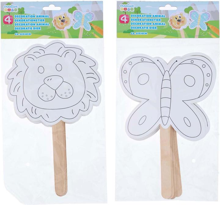 Produktbild Creative kids Decoration Animal 2as 4pcs