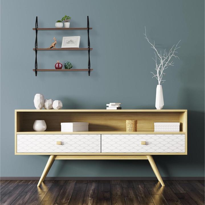 Produktbild Relaxdays Wandregal (60 x 18.5 x 60 cm)