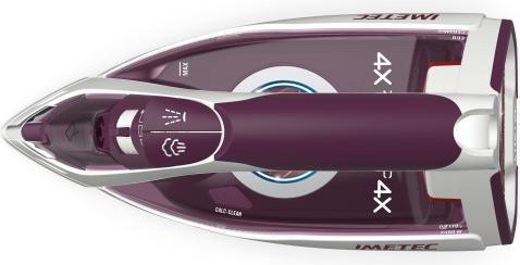 Immagine prodotto Imetec ZeroCalc Z3 3900 Ferro da stiro a secco e a vapore Ceramica Viola, Bianco 2400 W (2400 W, 170 g/min)