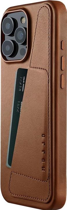 Immagine prodotto Mujjo Wallet Leather Case for iPhone 16 Pro Max - Tan (Apple iPhone 16 Pro Max)
