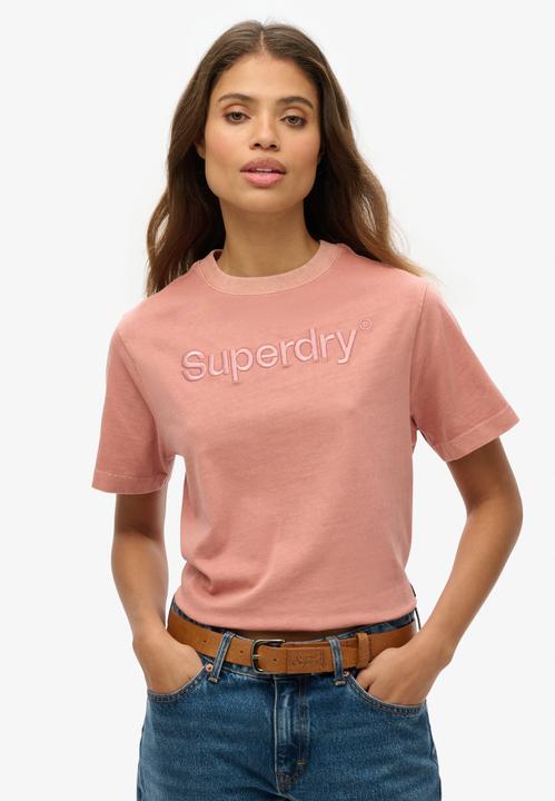 Immagine prodotto Superdry Kastiges, lockeres T-Shirt mit aufgesticktem Core-Logo (L)
