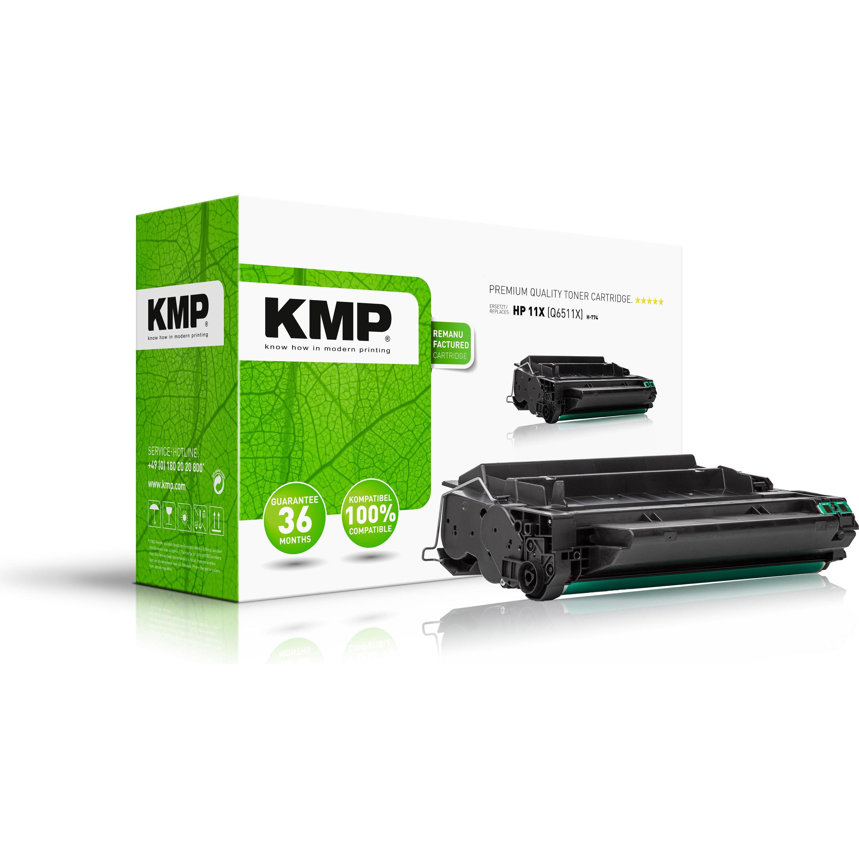 Thumbnail - KMP, Toner, Toner ersetzt HP11X (Q6511X)