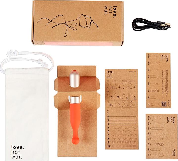 Image du produit Love Not War Miele Orange