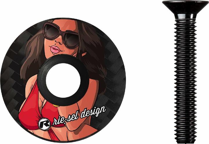Produktbild rie:sel design stem:cap Ahead Kappe 1 1/8" Modell 2020 (One Size)