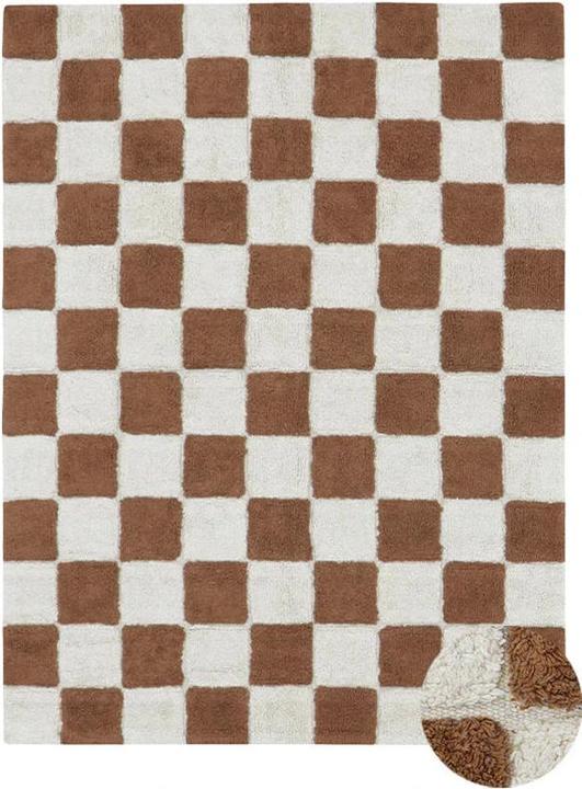 Lorena Canals Rug Kitchen Tiles Toffee (120 x 160 cm)
