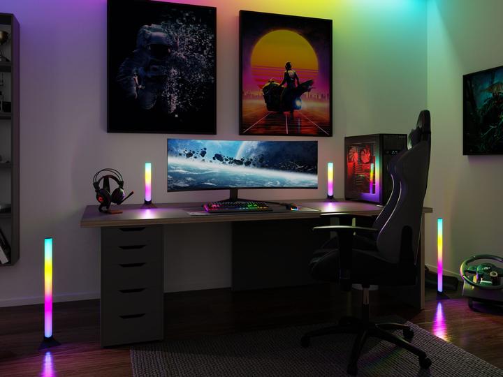 Image du produit Paulmann Barre lumineuse EntertainLED Bâtons lumineux dynamiques (RGB, 60.50 cm, Intérieur)