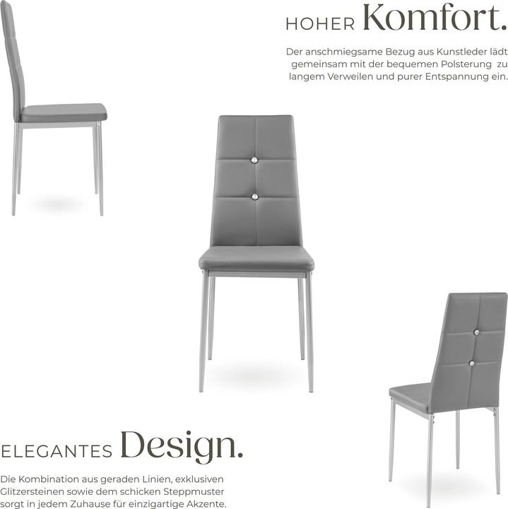 Produktbild tectake Esszimmerstuhl