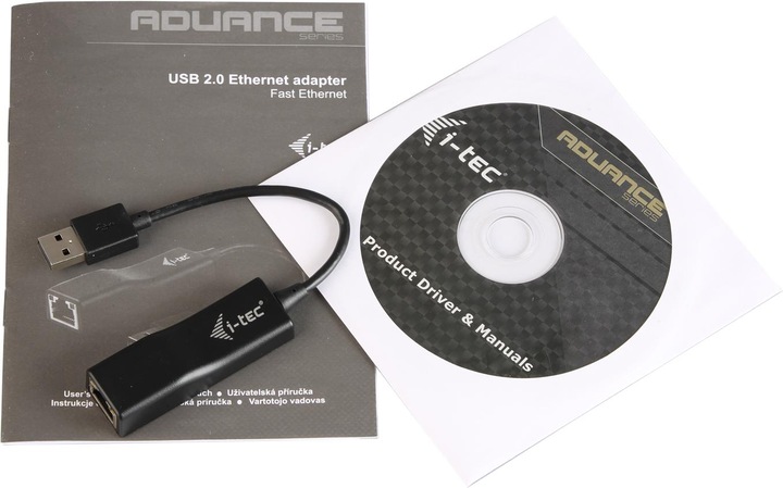 Image du produit i-tec USB 2.0 zu (USB, RJ45 (1x))