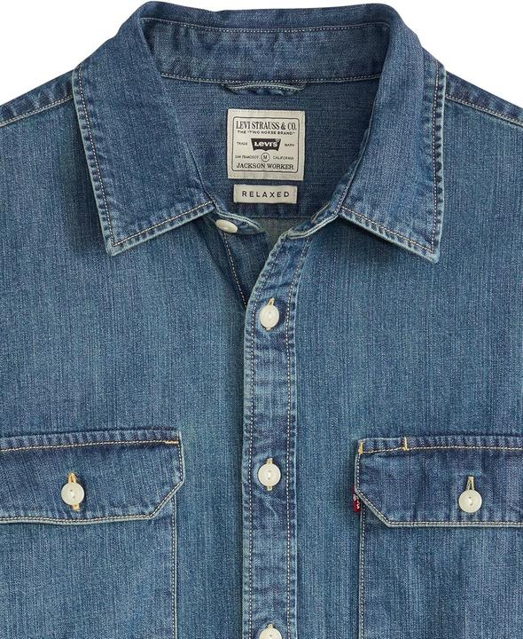 Actual product image Levis Jackson Worker Chopper Dark Wash (XL)