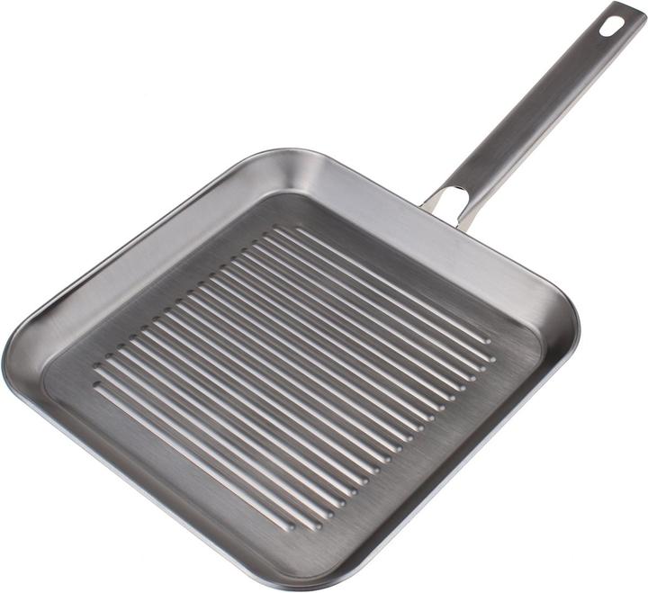 Productafbeelding Demeyere 82724 Specialiteiten 3 Grillpan 24 x 24 cm (Grillpan, Roestvrij staal)